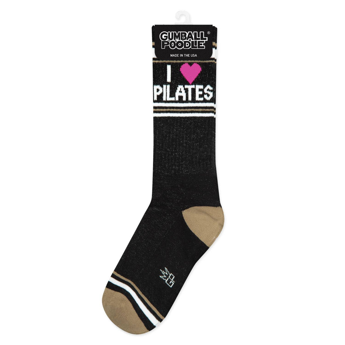 Gumball Poodle I ❤️ Pilates Gym Crew Socks