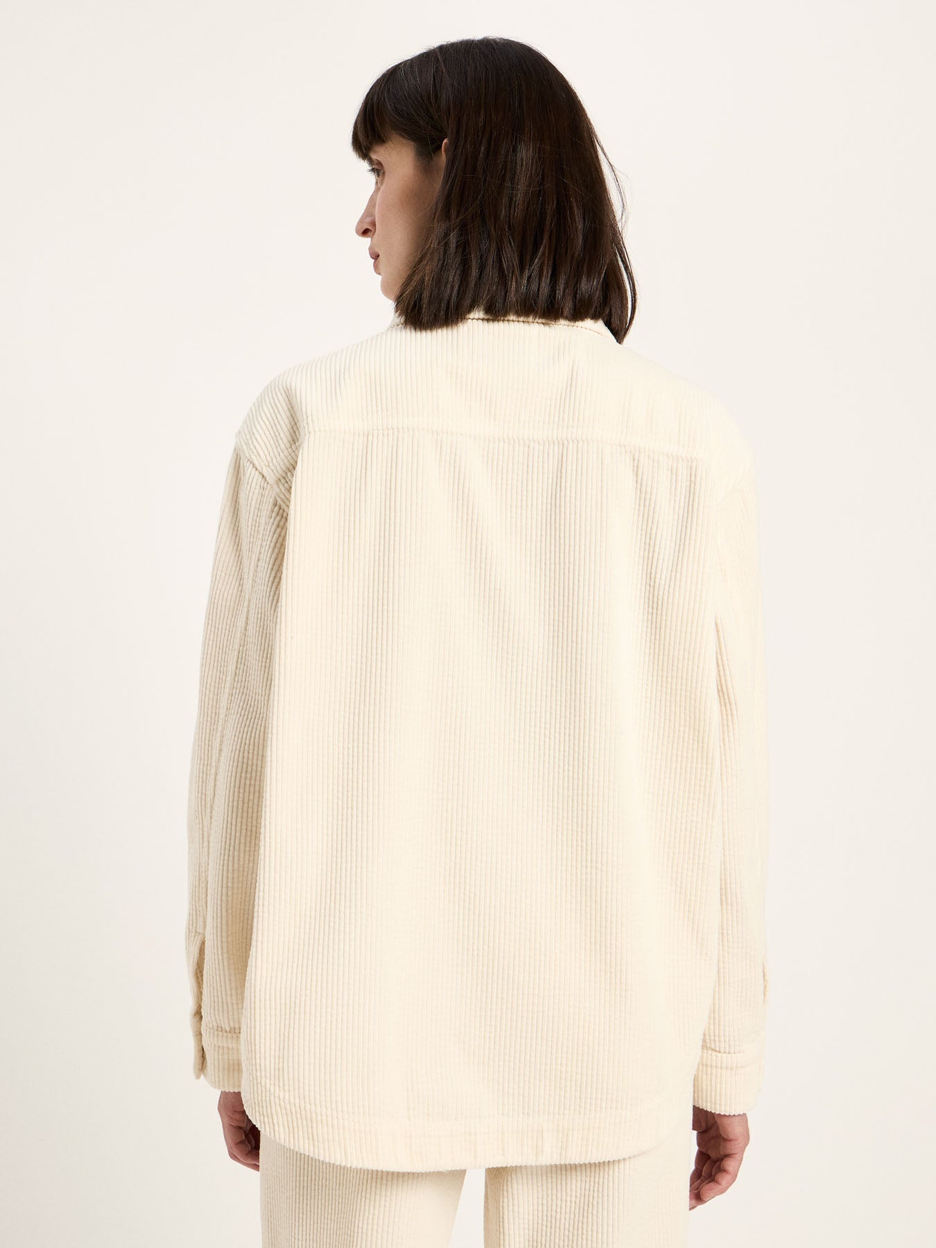 Chemise en velours côtelé LANIUS, crème, vue 5