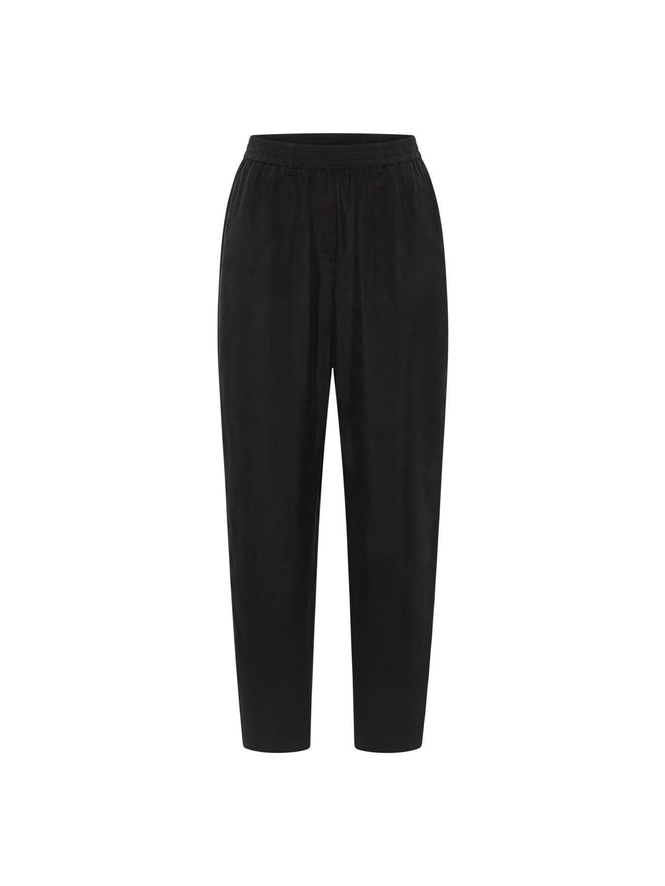 Pantalon en cupro LANIUS, noir