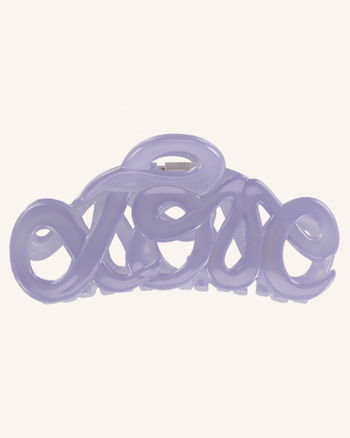 Pince à cheveux Love Claw 8 cm lavande, BON DEP