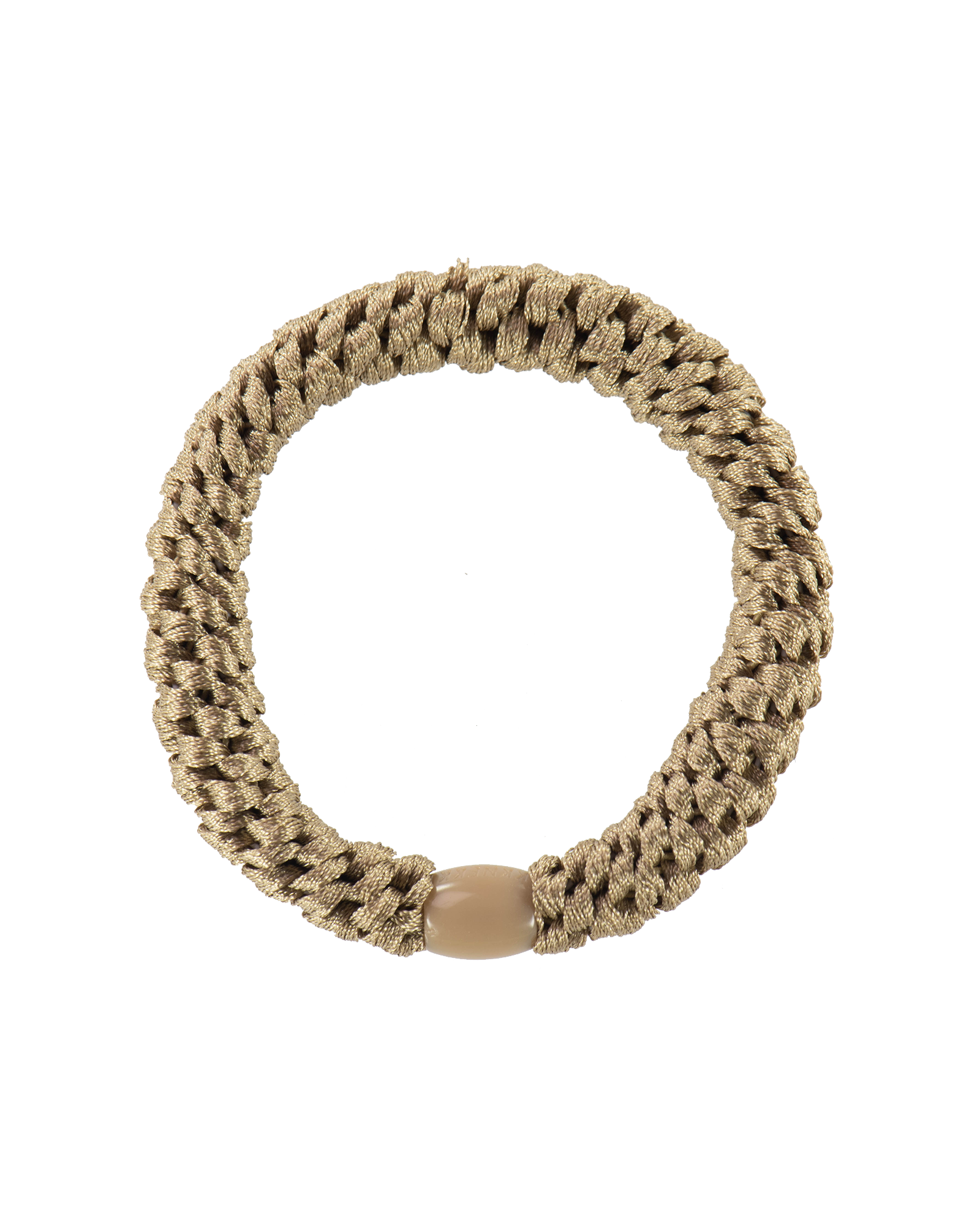 Élastique à cheveux Kknekki Original Beige, vue de face