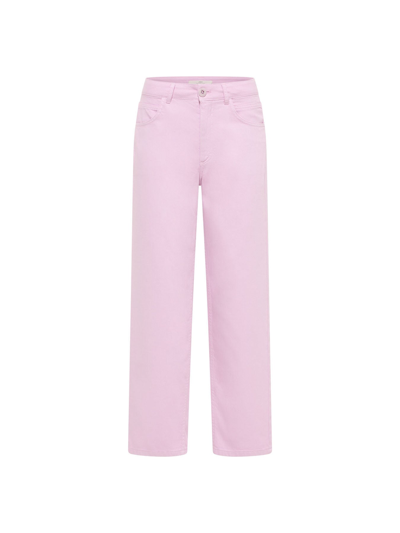 Pantalon droit LANIUS GOTS Orchidée – vue à plat