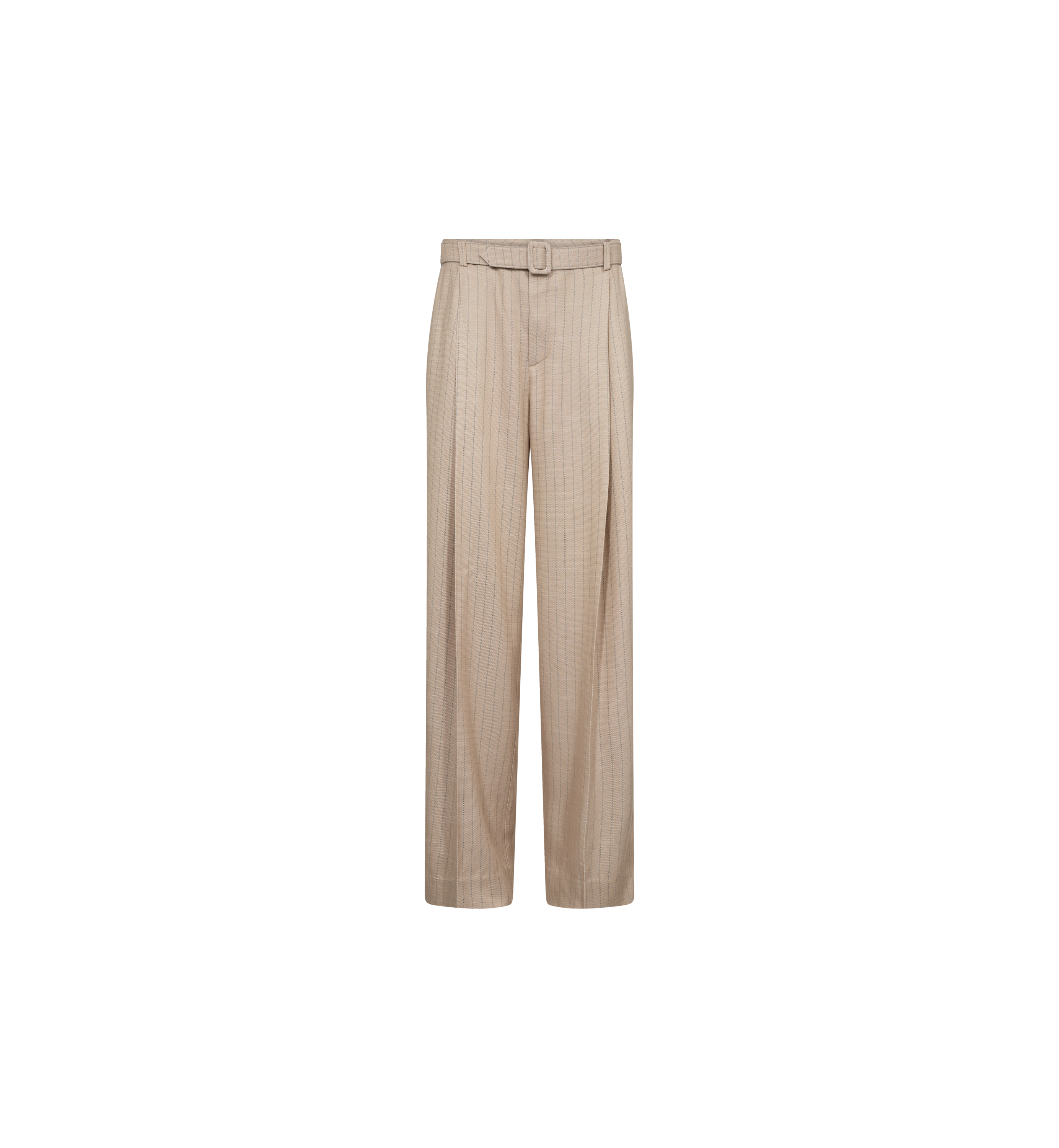 Pantalon Issa Inah MOS MOSH Sesame – vue de face, plis devant