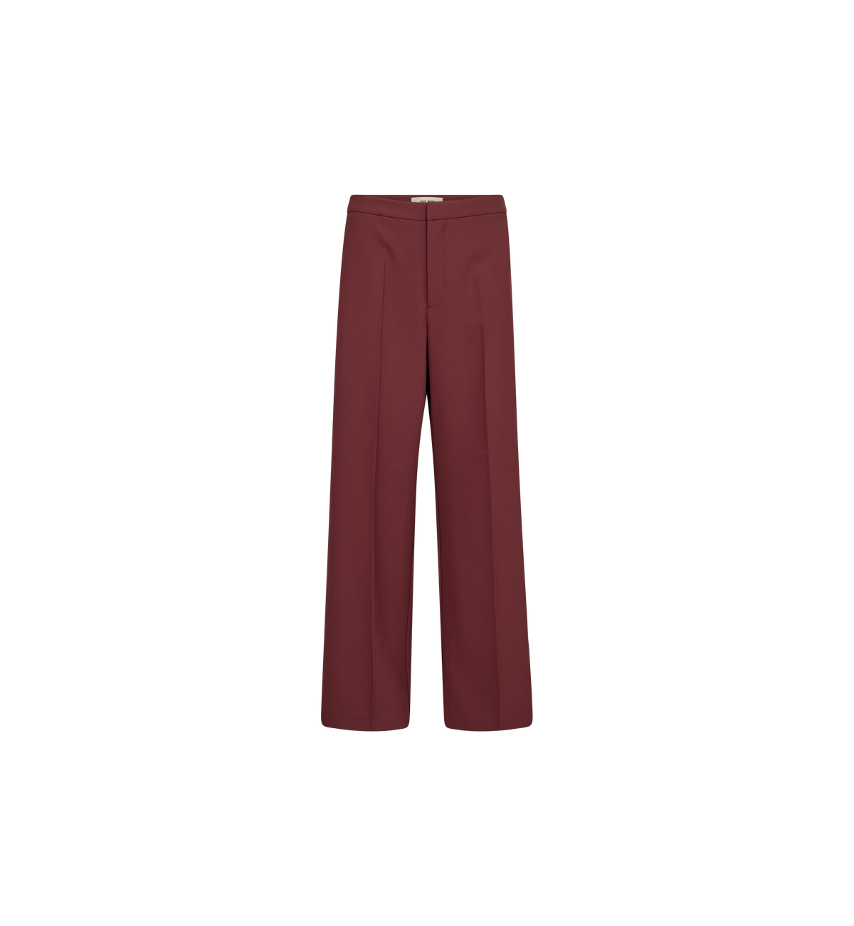 Pantalon de tailleur MOS MOSH Port Royale – vue de face à plat, pli marqué et jambe droite