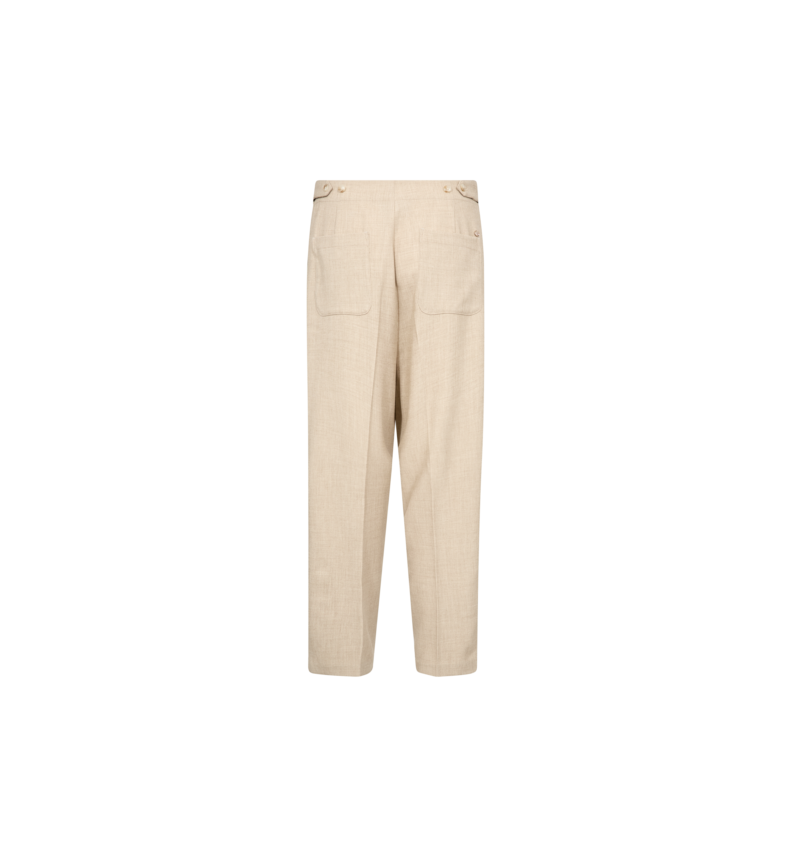 Pantalon Leysa Flair court en twill MOS MOSH – vue de dos