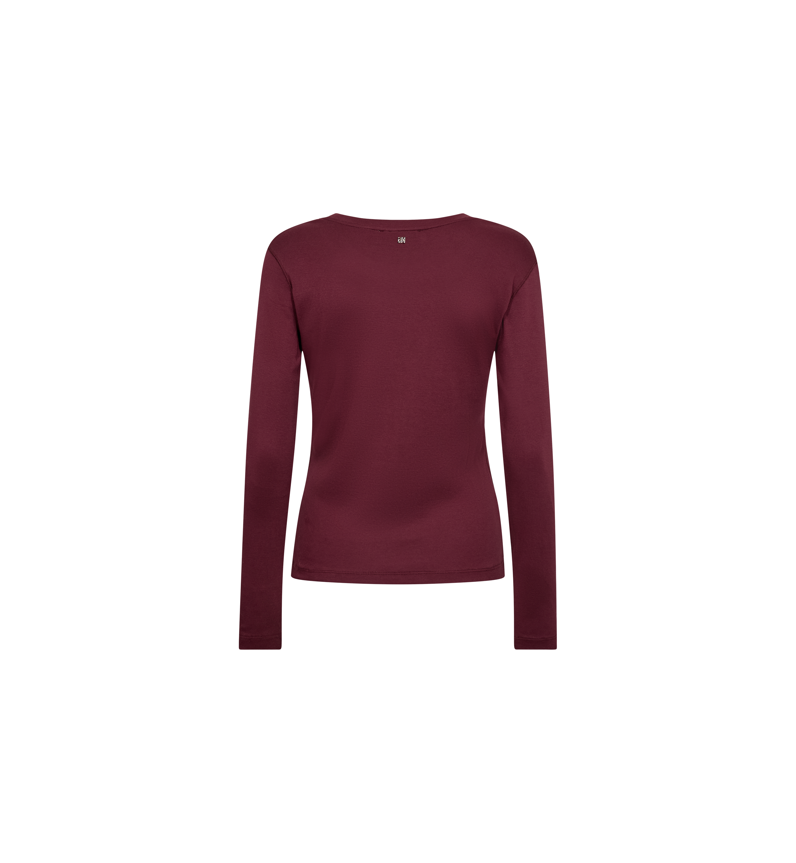 T-shirt manches longues col bateau MOS MOSH Port Royale – vue de dos à plat