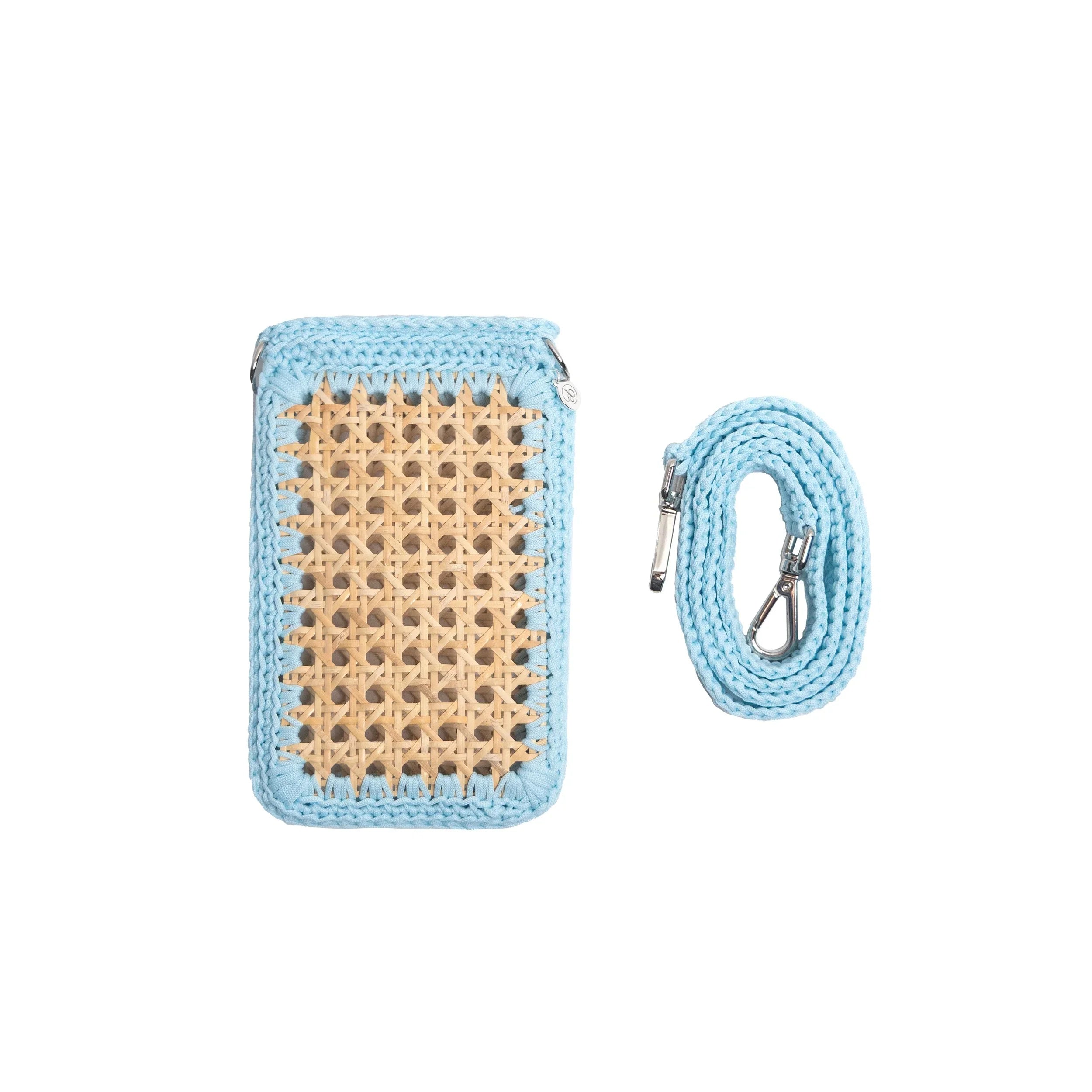 Pochette téléphone Dolce Vita, coloris bleu