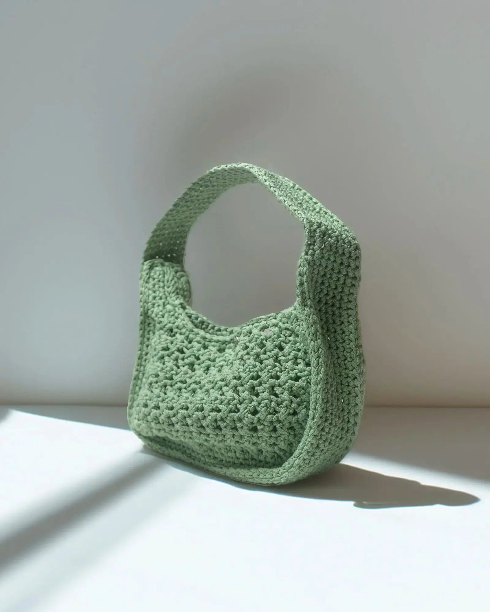 Sac Riviera « Lili » au crochet porté, Atelier Bagatelle