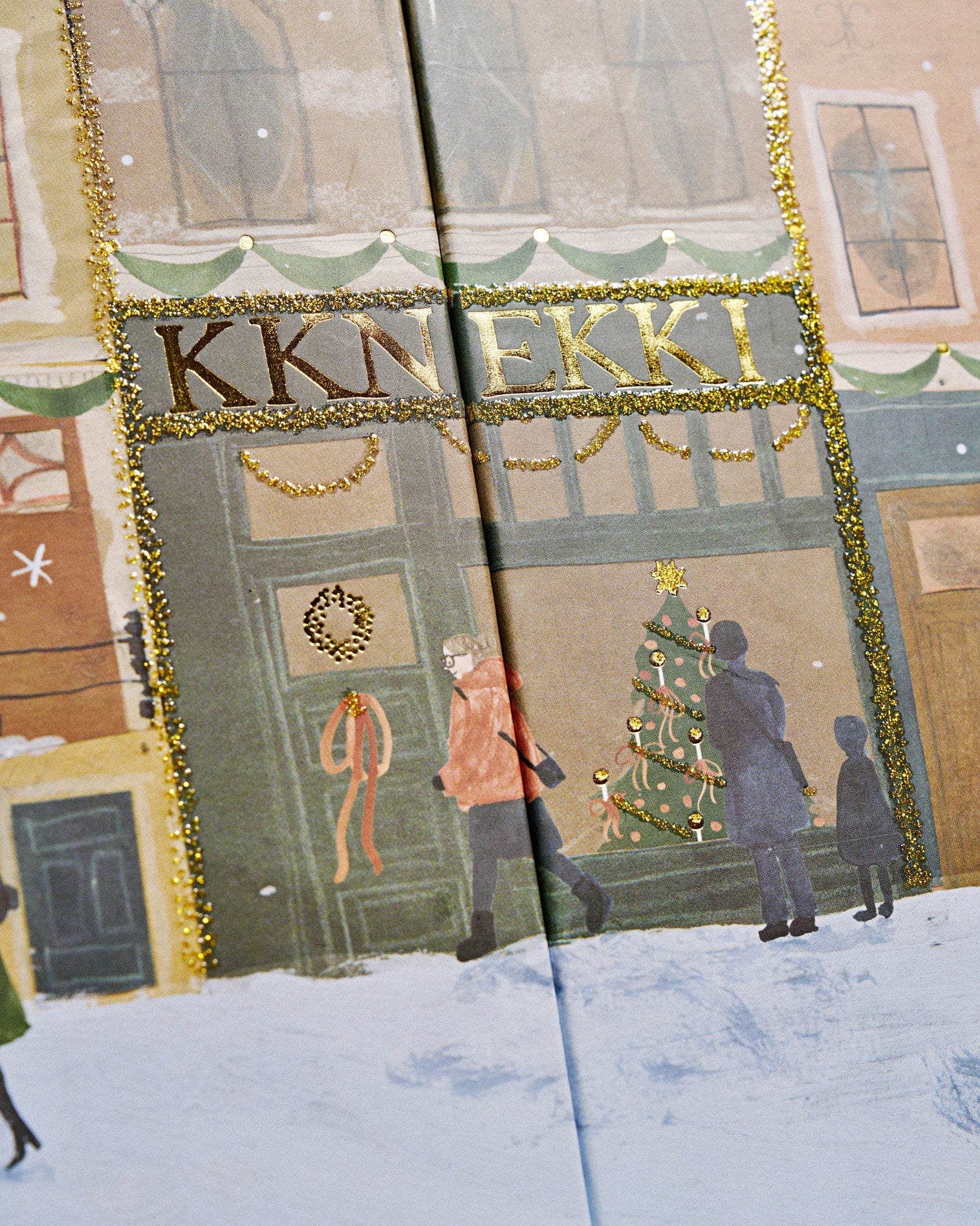 Calendrier de l'Avent Kknekki, ouvert