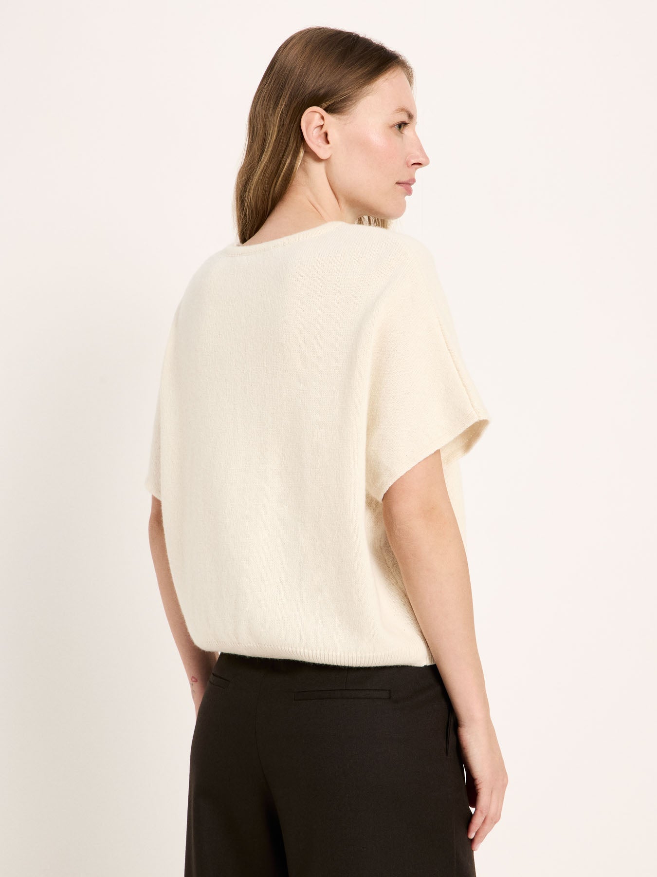 Pull sans manches LANIUS, blanc cassé, vue 5