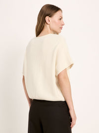Pull sans manches LANIUS, blanc cassé, vue 5