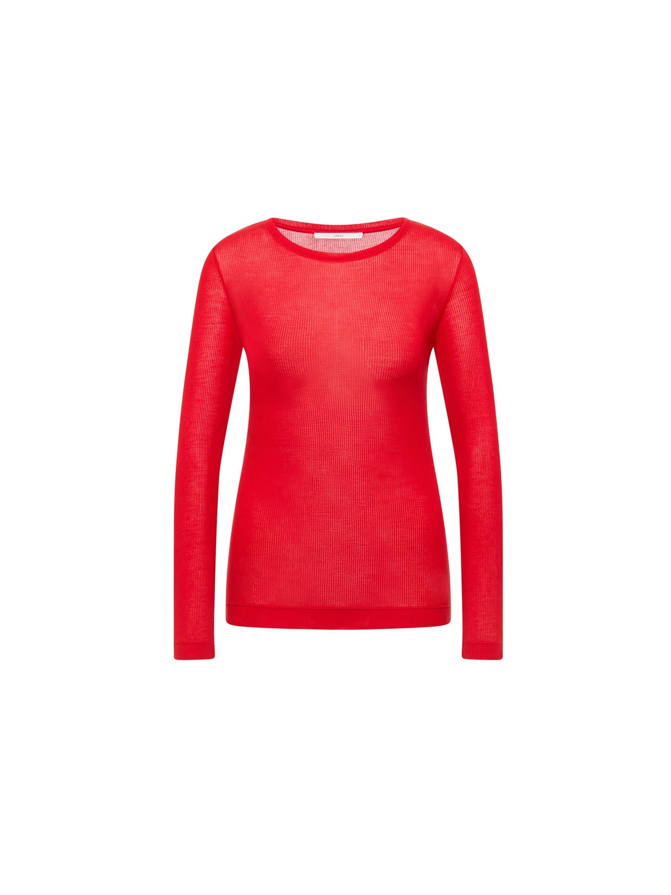 T-shirt à manches longues en TENCEL™ LANIUS, rouge