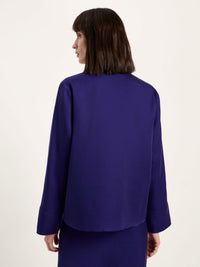 Blouse en TENCEL™ LANIUS, violet, vue 4