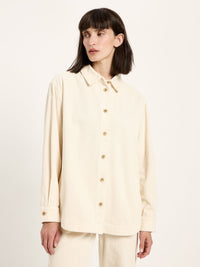 Chemise en velours côtelé LANIUS, crème, vue 4