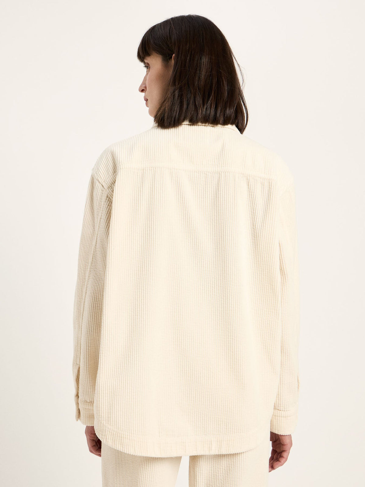 Chemise en velours côtelé LANIUS, crème, vue 5