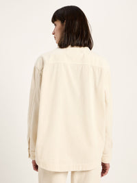 Chemise en velours côtelé LANIUS, crème, vue 5