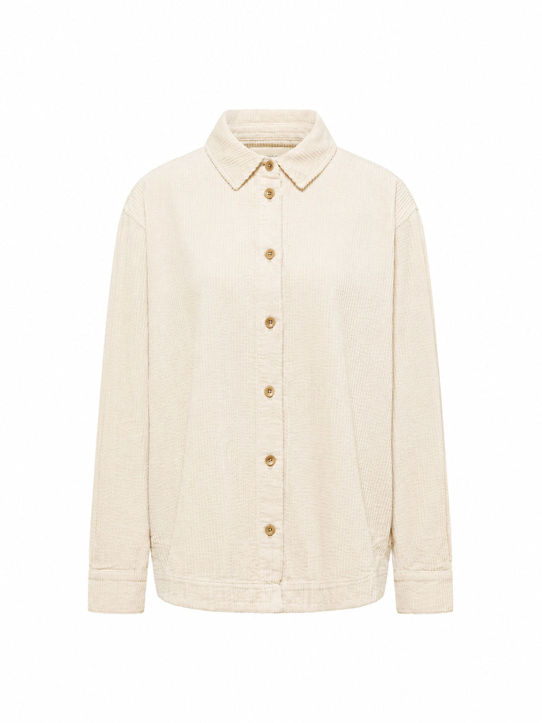 Chemise en velours côtelé LANIUS, crème