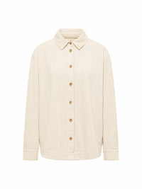 Chemise en velours côtelé LANIUS, crème