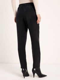 Pantalon en cupro LANIUS, noir, vue 5