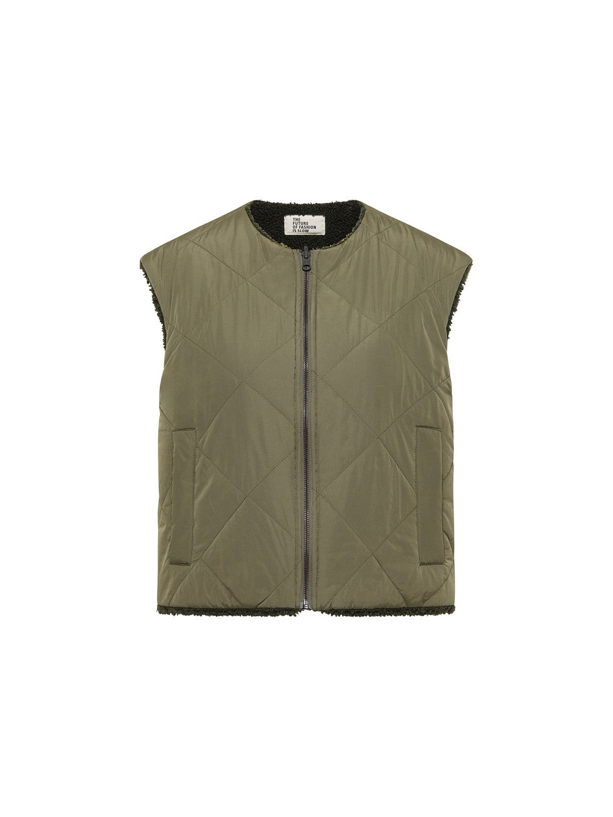Veste réversible matelassée LANIUS, coloris turtle