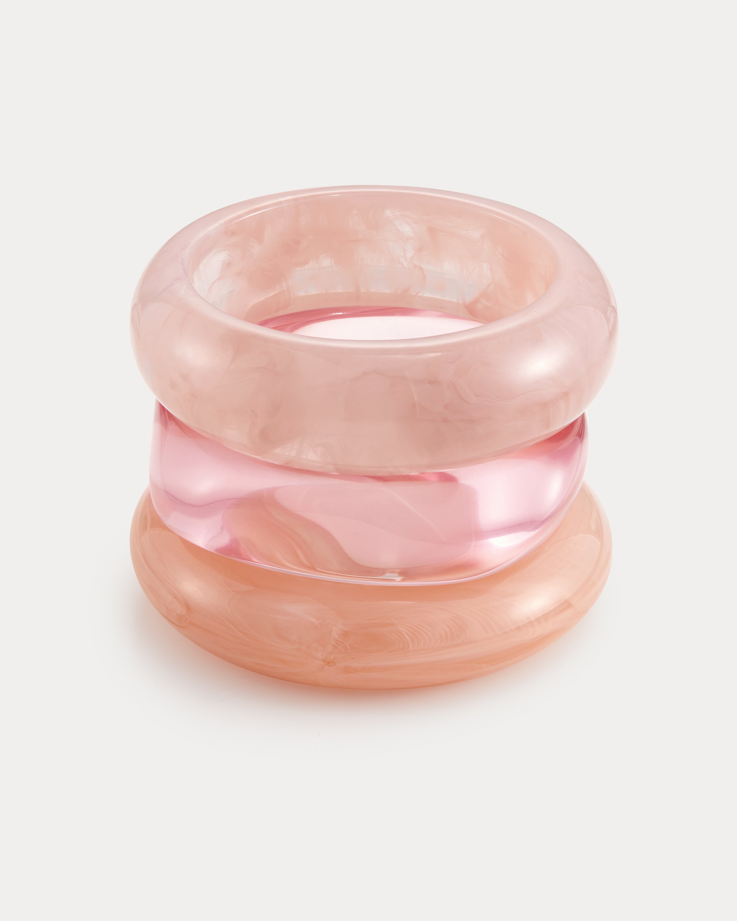 Lot de bracelets « Formentera » LUV AJ, coloris rose