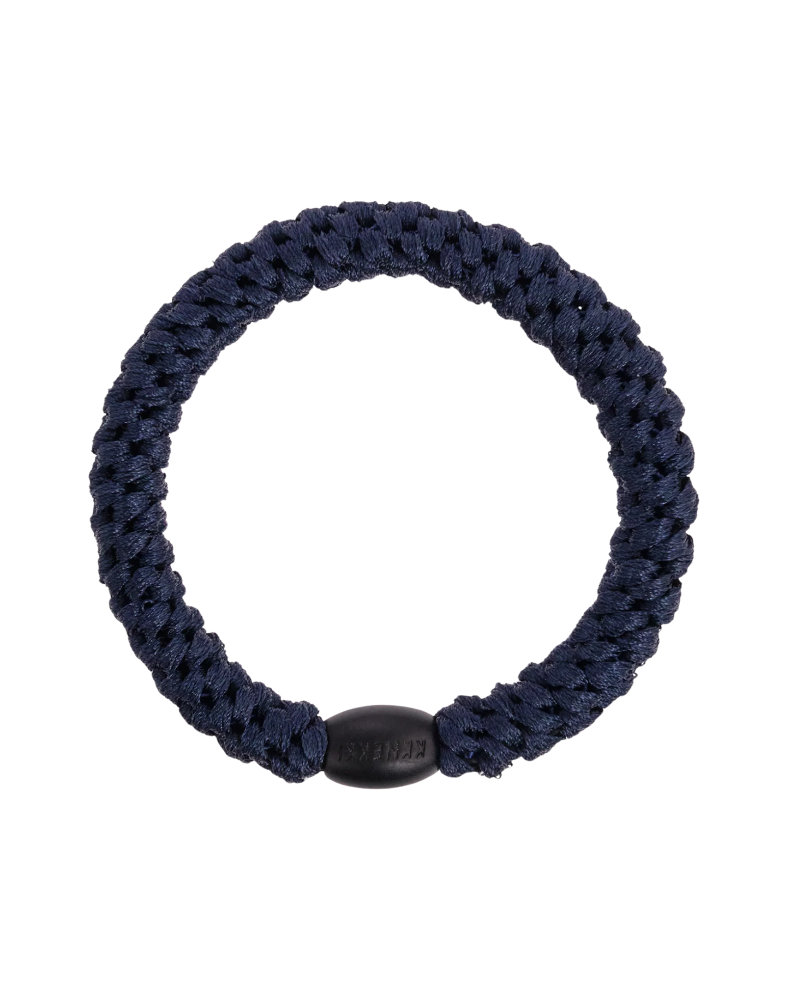 Élastique à cheveux Kknekki Original Bleu Marine Ancien, vue de face