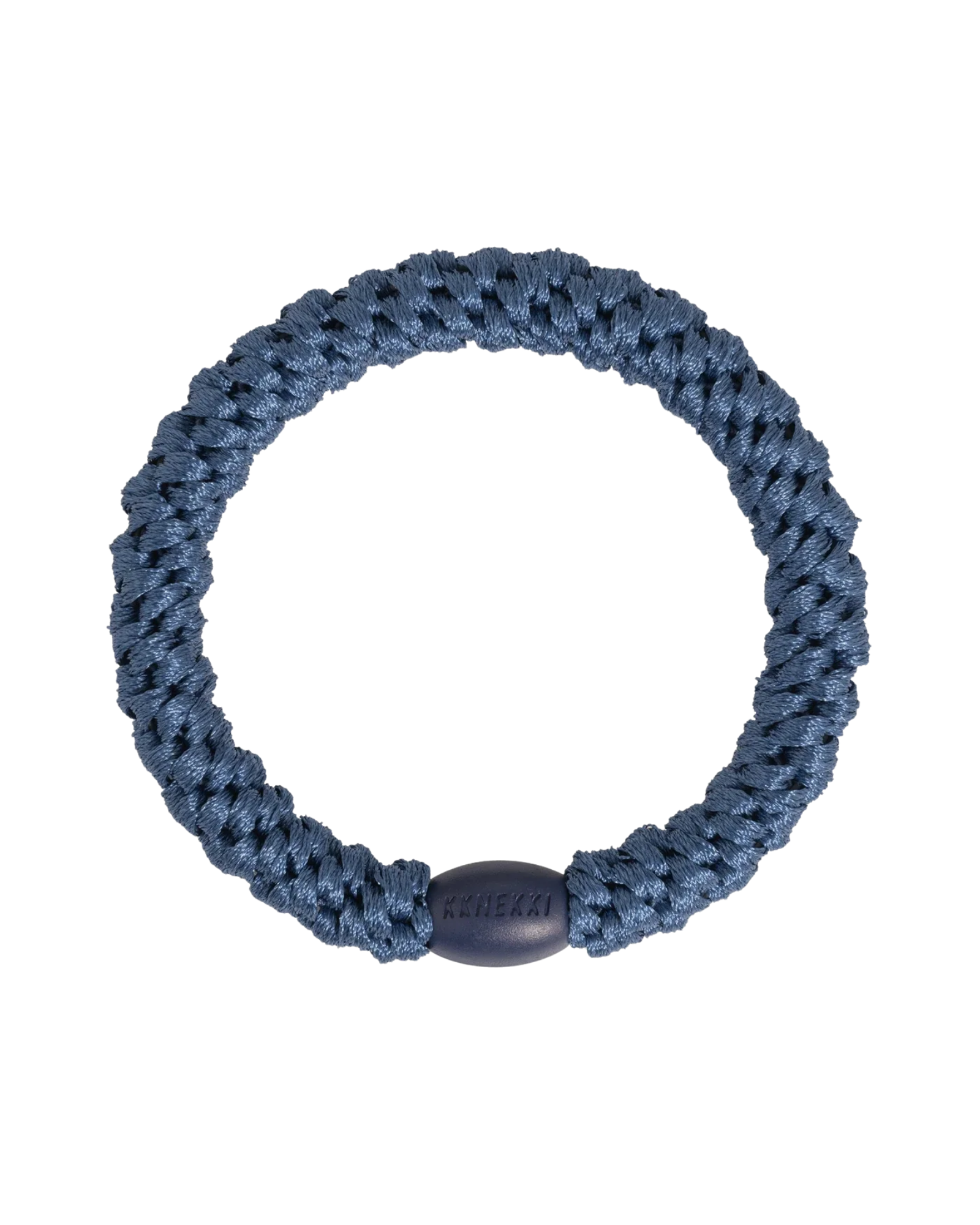 Élastique à cheveux Kknekki Original Indigo, vue de face