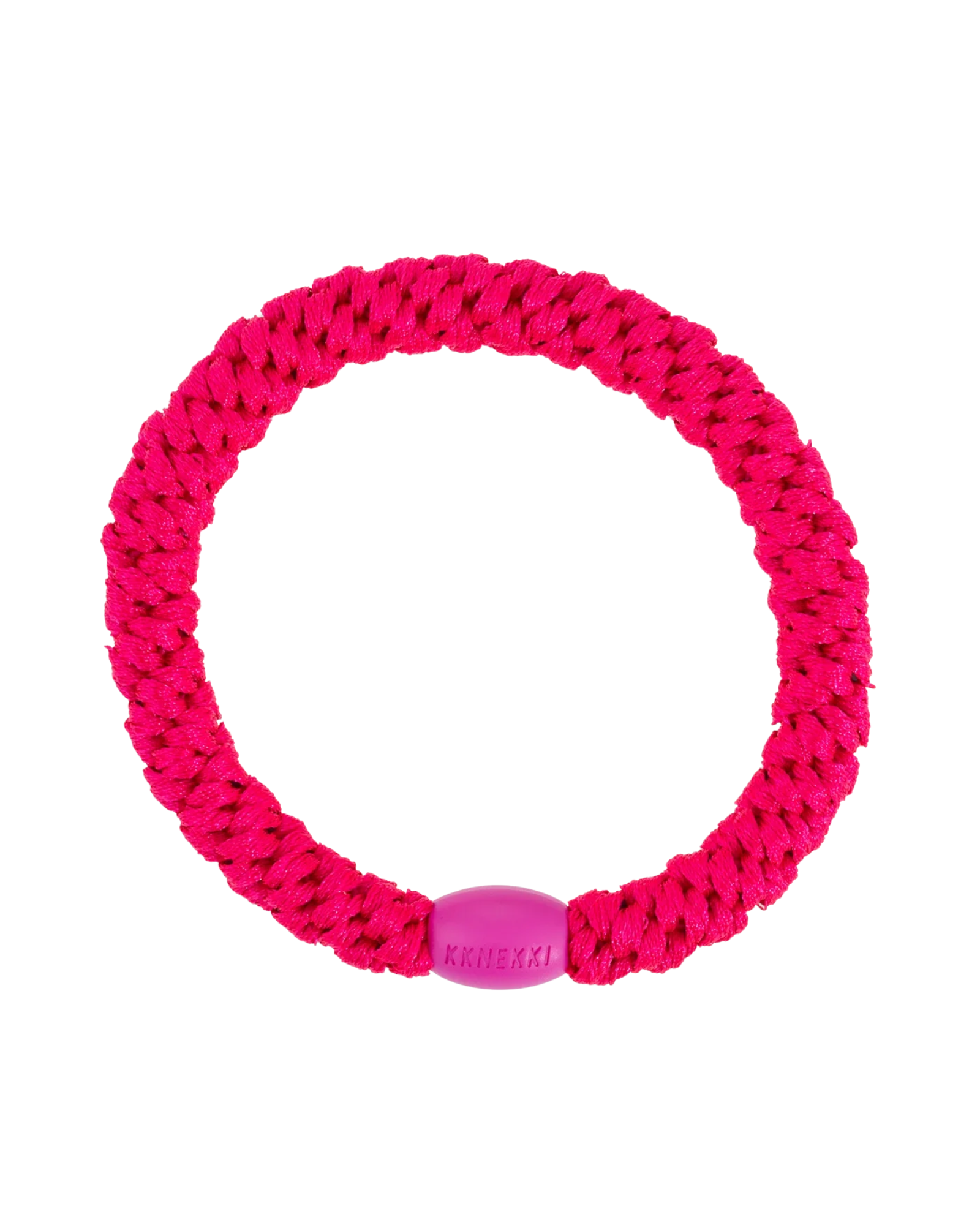 Élastique à cheveux Kknekki Original Rose Vif, vue de face