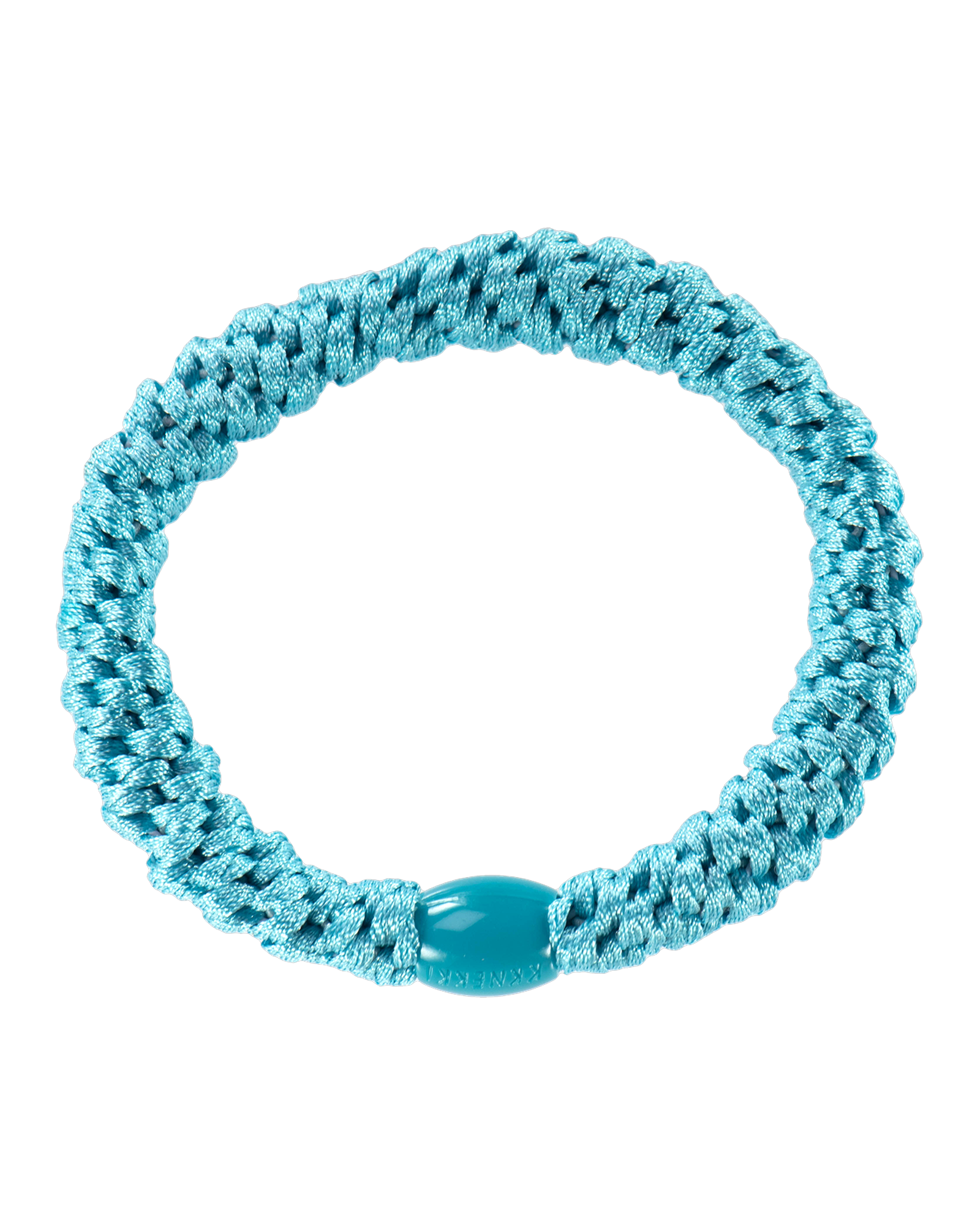 Élastique à cheveux Kknekki Original Turquoise, vue de face