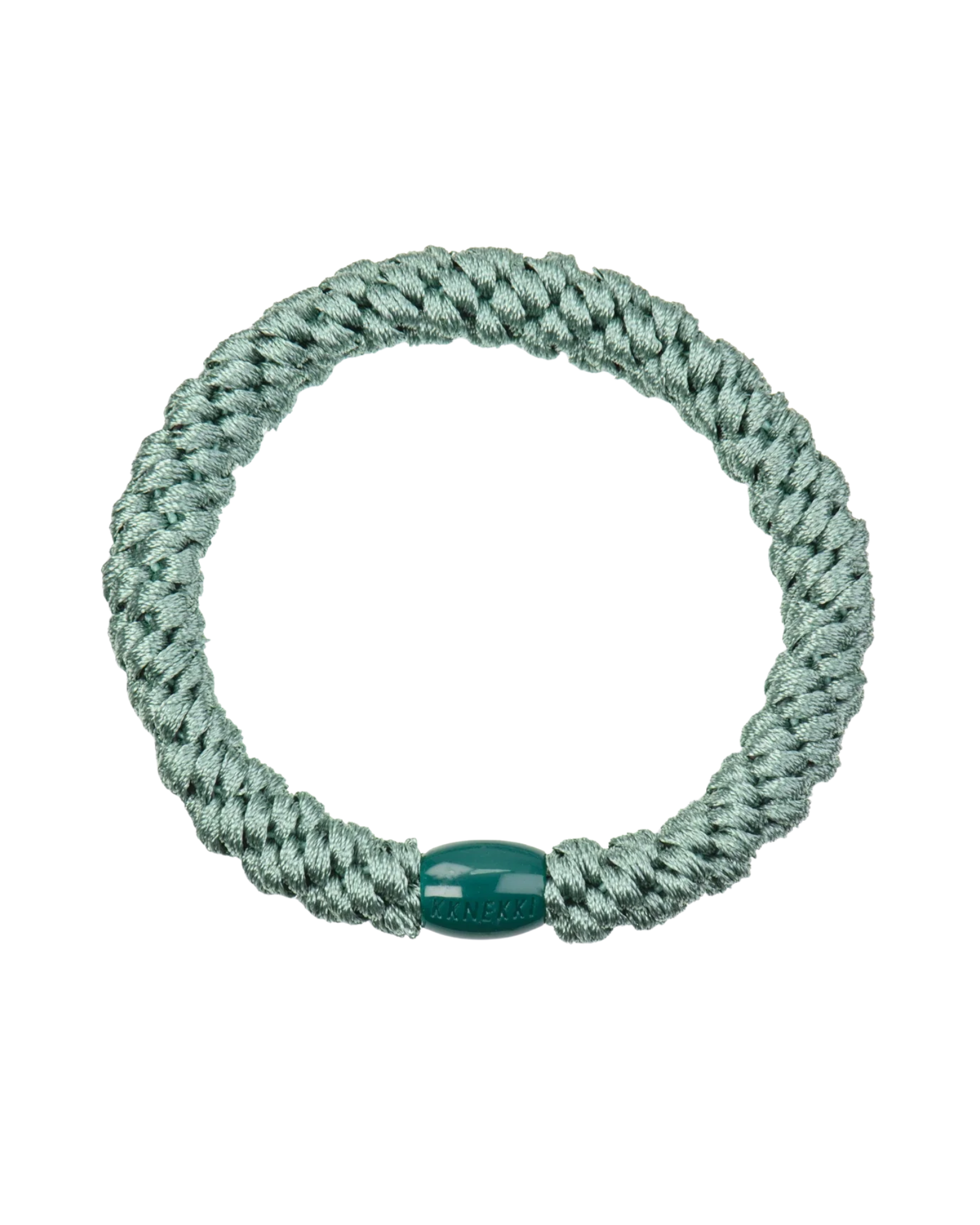 Élastique à cheveux Kknekki Original Vert Délavé, vue de face