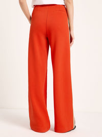 Pantalon à bandes contrastées LANIUS Rouge feu – vue de dos
