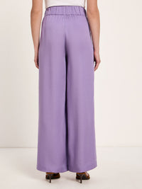 Pantalon large TENCEL LANIUS Brume Violette – vue à plat