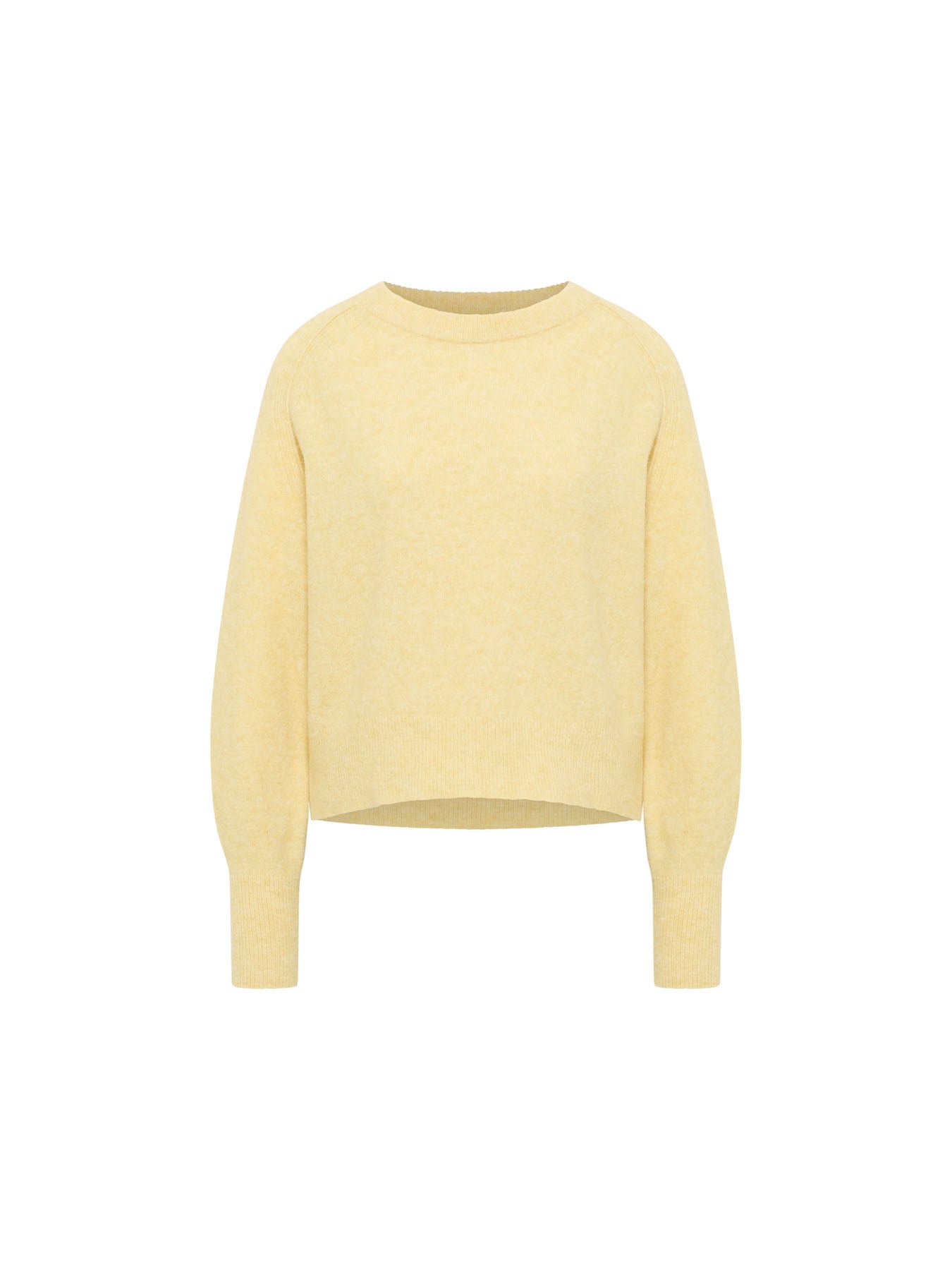 Pull raglan LANIUS Mélange Soleil Pastel – vue à plat