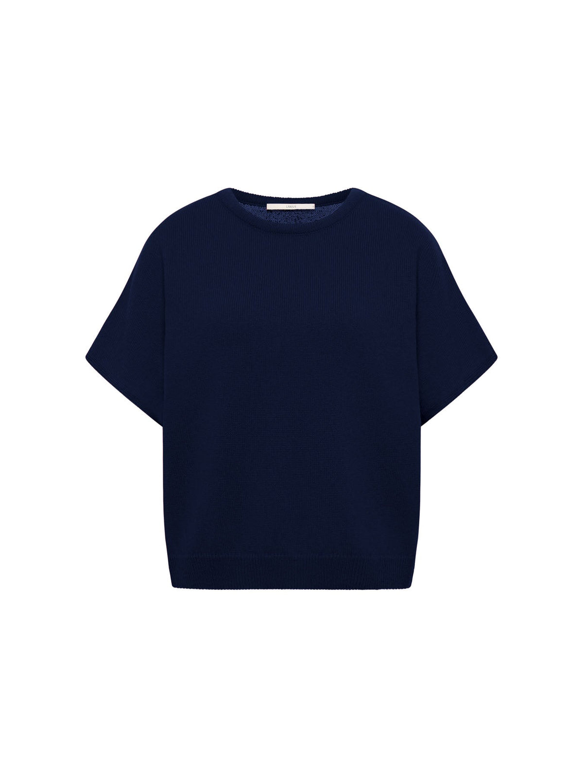 Pull sans manches LANIUS Bleu nuit – à plat