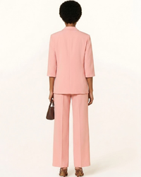 Blazer Junie Miley en twill MOS MOSH Rose – vue de dos