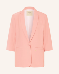 Blazer Junie Miley en twill MOS MOSH Rose – vue de face