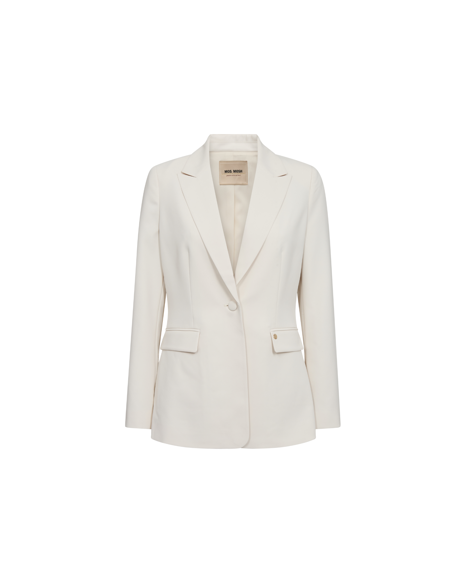 Blazer Leonora Miley MOS MOSH Écru – vue de face