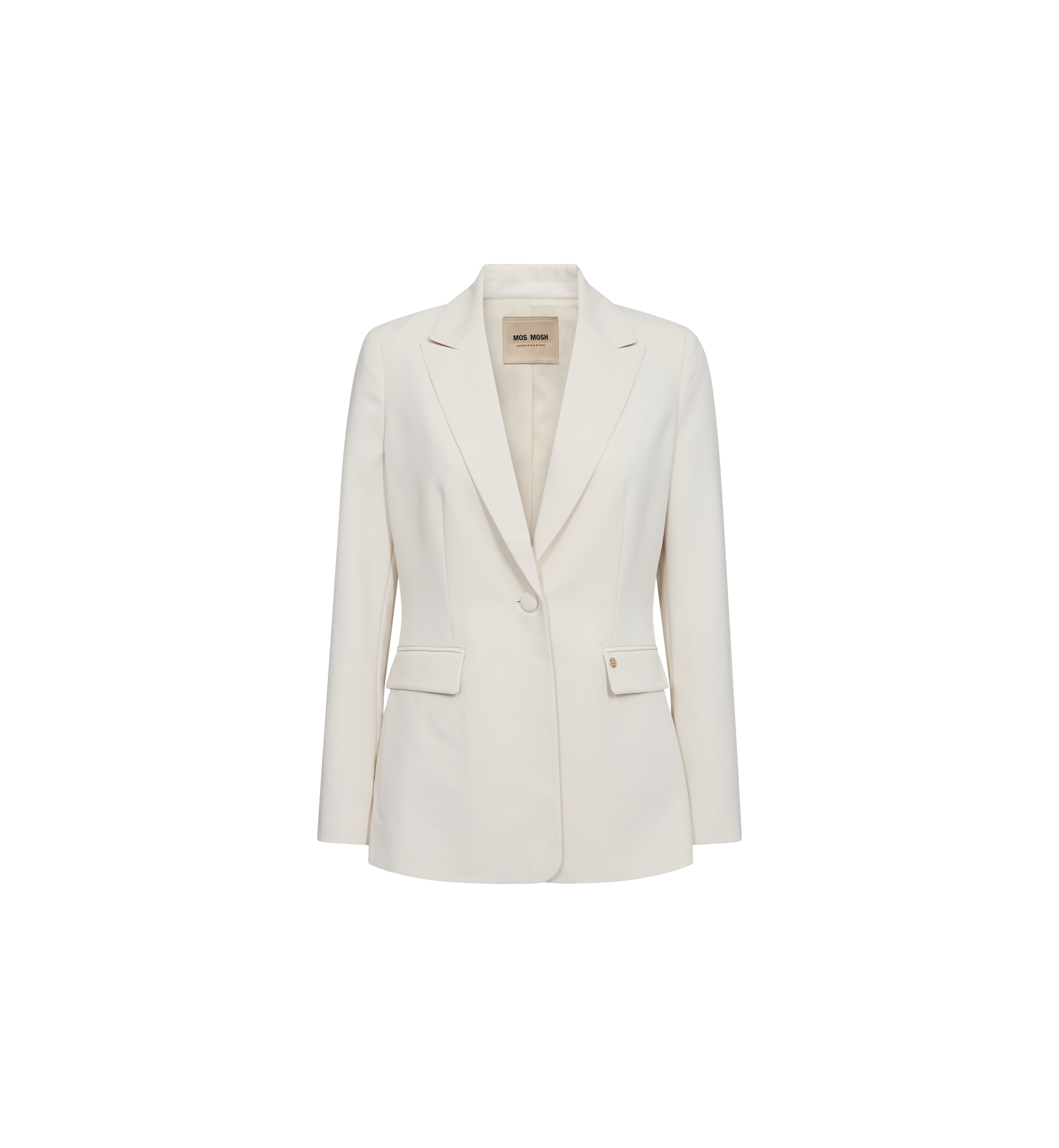 Blazer Leonora Miley MOS MOSH Écru – vue de face