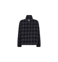 Blouson à carreaux MOS MOSH Salute Navy – vue de dos à plat