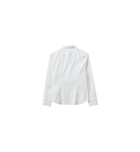 Chemise ajustée Tilda en coton stretch MOS MOSH Blanc – vue de dos