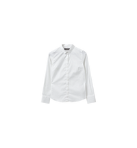 Chemise ajustée Tilda en coton stretch MOS MOSH Blanc – vue de face