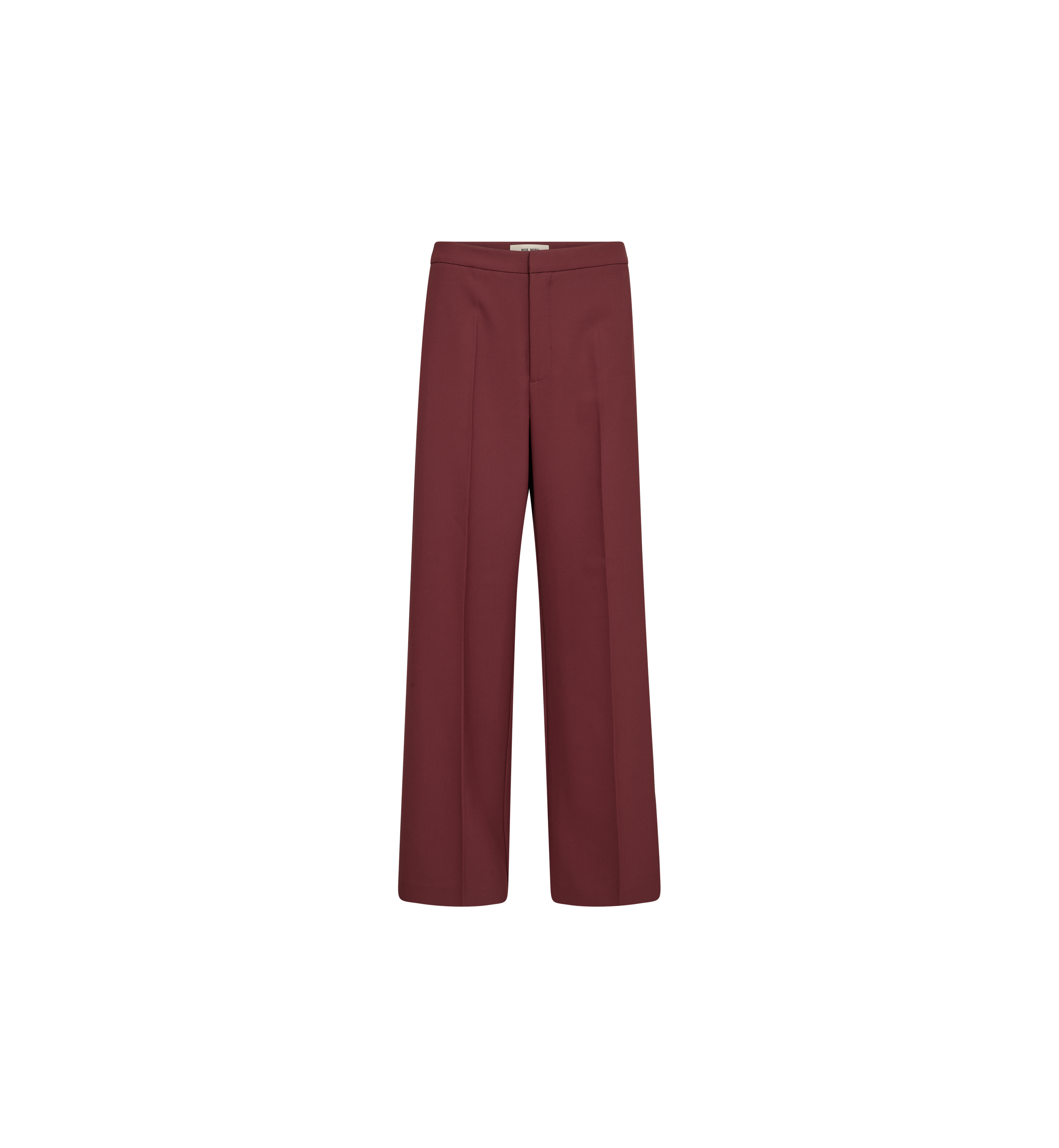 Pantalon de tailleur MOS MOSH Port Royale – vue de face à plat, pli marqué et jambe droite