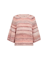 Pull Edele MOS MOSH Pêche à plat – maille chinée et texture