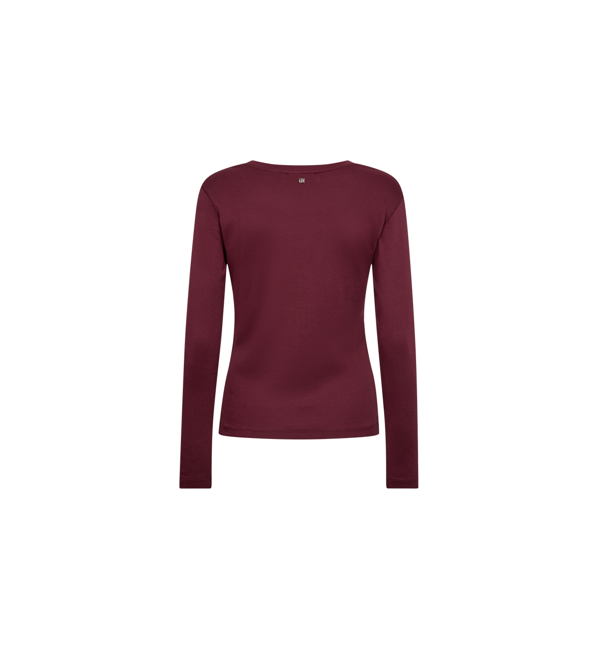 T-shirt manches longues col bateau MOS MOSH Port Royale – vue de dos à plat