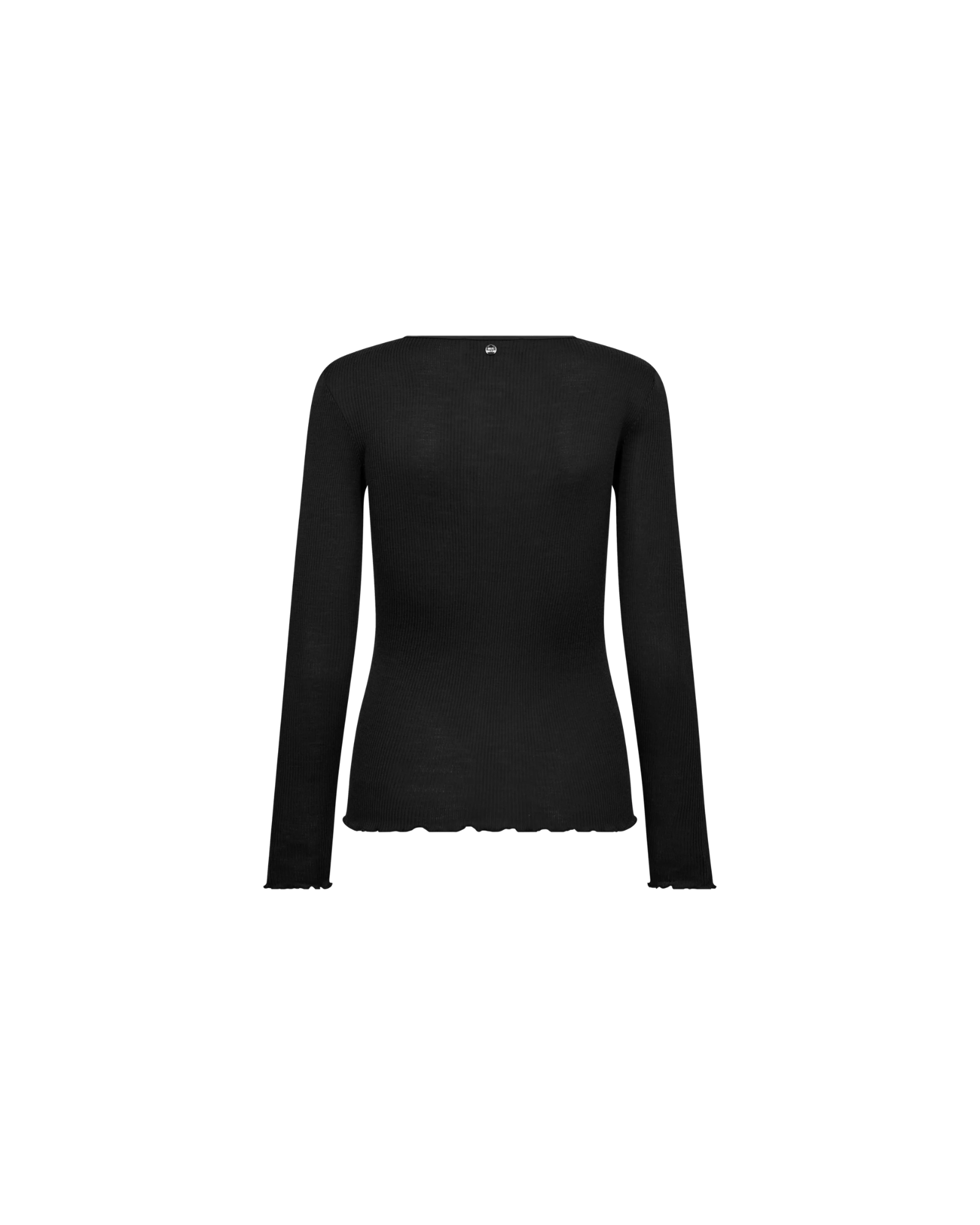 Top Elaine sans coutures MOS MOSH Noir – vue de dos