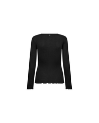 Top Elaine sans coutures MOS MOSH Noir – vue de dos
