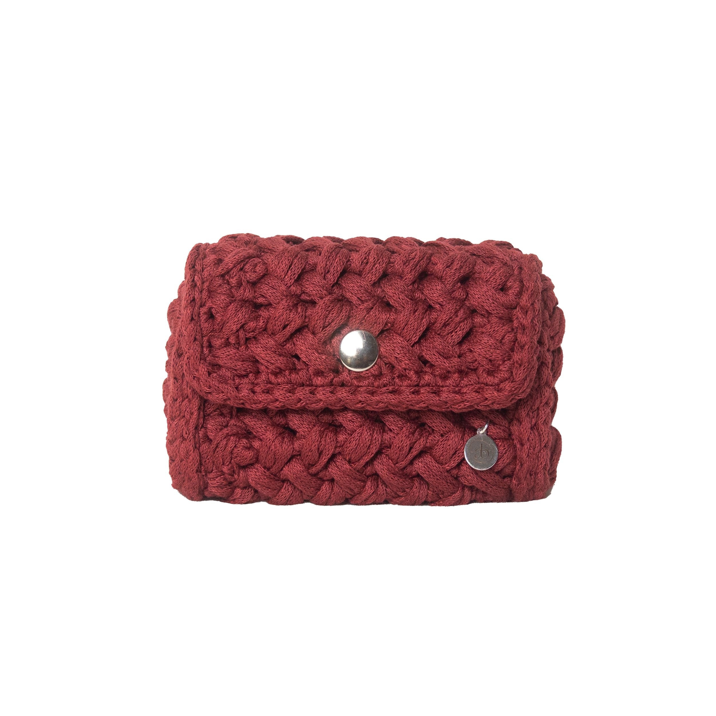 Porte-monnaie Essential, coloris bordeaux