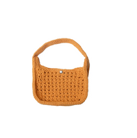 Sac Riviera « Lili » au crochet, Atelier Bagatelle, coloris ocre